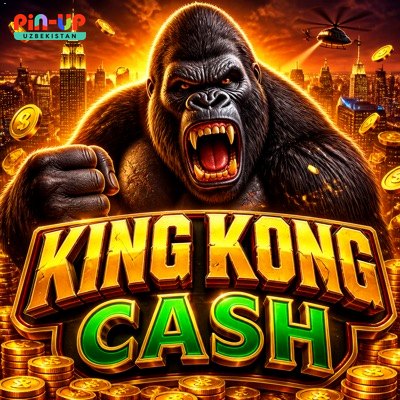 Mashhur slot «King Kong Cash» — banner ko‘rinishi